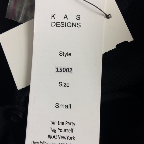 Kas Designs Black Lace Panel shirt - Picture 6 of 6